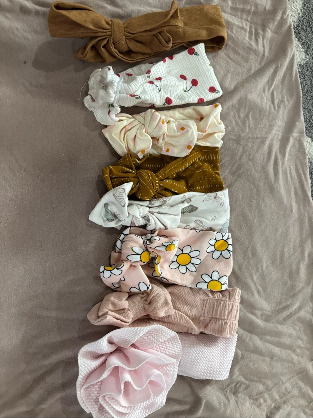 Baby girl headband bundle